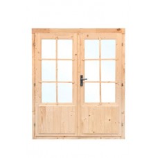 Dubbele deur D3 159 x 190 cm 40.2012